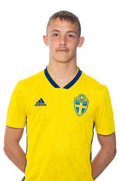 Jacob Ondrejka i P17-landslaget