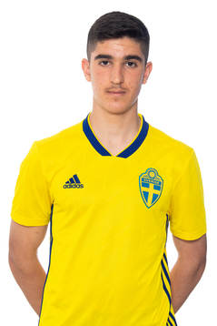 Mayckel Lahdo i P17-landslaget