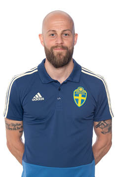 Tränare Johan Palm i P17-landslaget
