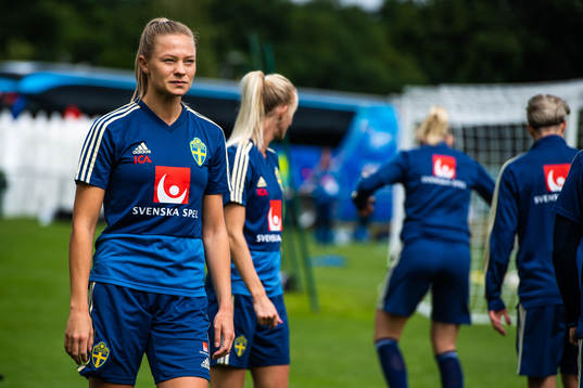 Fridolina Rolfö of Swedish national women football team