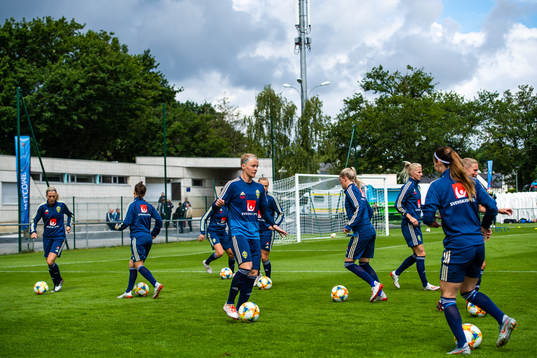 Nilla Fischer of Swedish national women football team