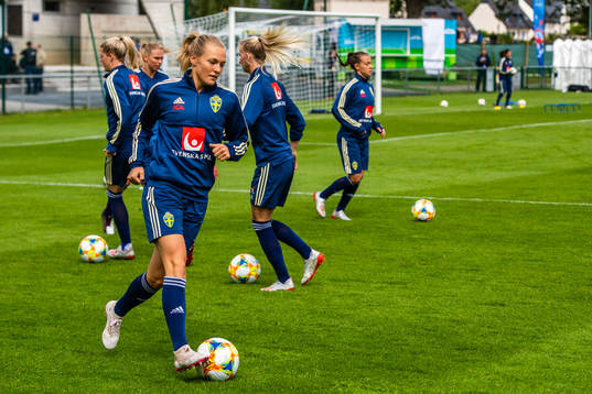 Magdalena Eriksson of Swedish national women football team