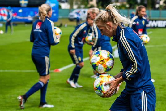 Sofia Jakobsson of Swedish national women football team