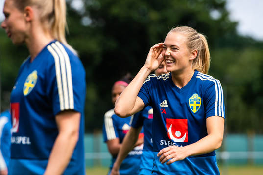 Magdalena Eriksson of Swedish national women football team