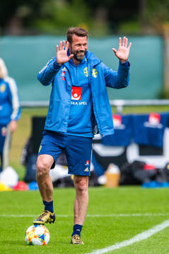 Coordinator Magnus Andersson of Swedish national women