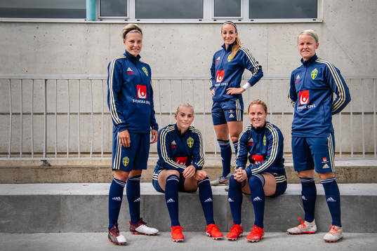 Lina Hurtig , Stina Blackstenius , Kosovare Asllani , Mimmi