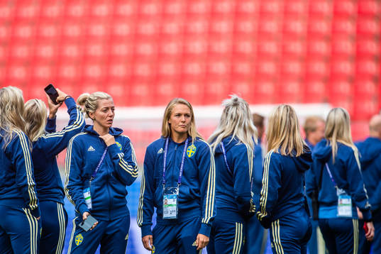 Linda Sembrant and Magdalena Eriksson of Sweden