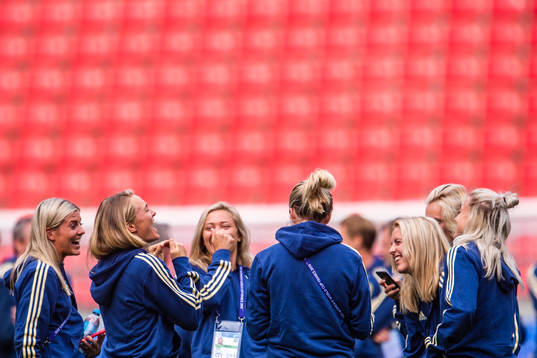Olivia Schough , Magdalena Eriksson , Fridolina Rolfö,