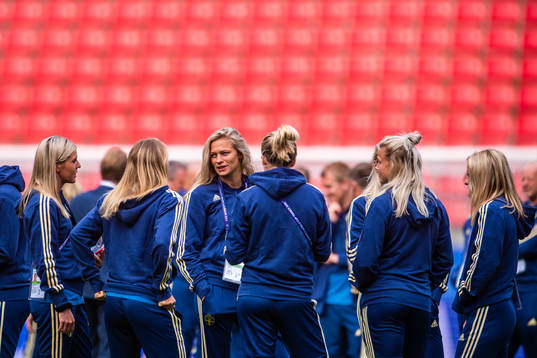 Olivia Schough , Magdalena Eriksson , Fridolina Rolfö,