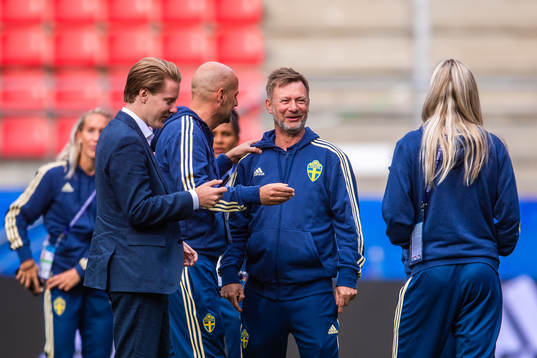 Magnus Wikman, assistant coach and Peter Gerhardsson, Head