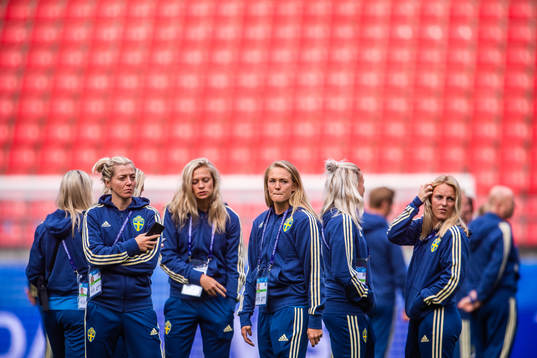 Linda Sembrant and Magdalena Eriksson of Sweden