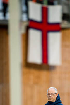 Lars Lagerbäck, head coach of Norway