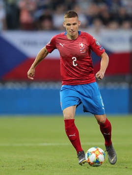 Pavel Kaderabek of Czech Republic is seen