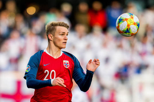 Martin Ødegaard of Norway