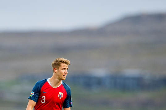 Kristoffer Ajer of Norway