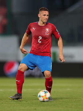 Pavel Kaderabek of Czech Republic is seen