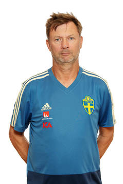 Peter Gerhardsson, Head coach  of Sweden poses for a
