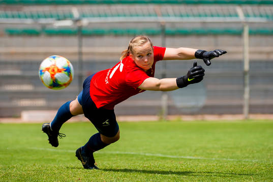 Goalkeeper Oda Maria Hove Bogstad of Norway