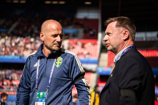 Magnus Wikman, assistant coach and Peter Gerhardsson, Head