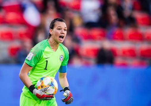 Goalkeeper Christiane Endler of Chile