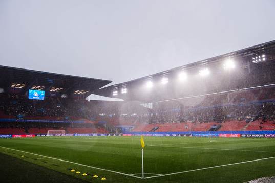 A general view over the pitch