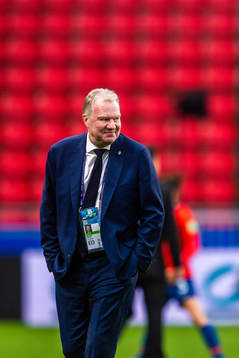 President Karl-Erik Nilsson of the Swedish Football