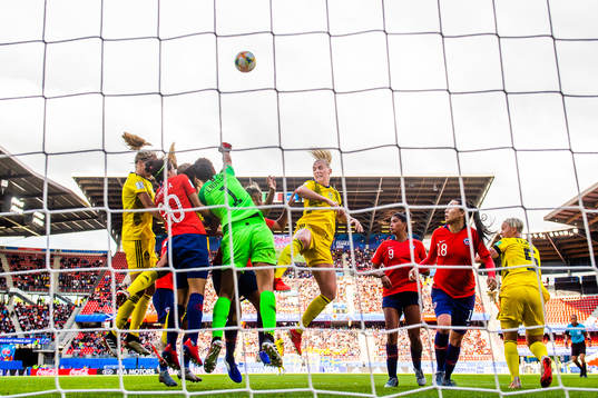Stina Blackstenius of Sweden