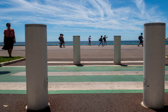 General view of Promenade des Anglais
