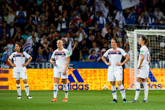 Ingrid Moe Wold, Karina Sævik, Isabell Lehn Herlovsen and