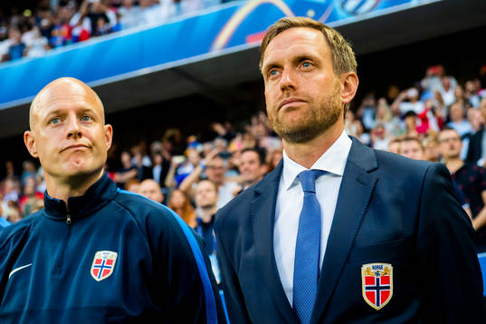 Anders Jacobson, assistant coach of Norway, and Martin