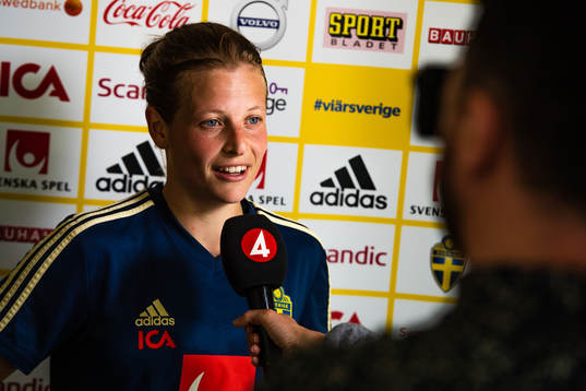 Anna Anvegård of Sweden