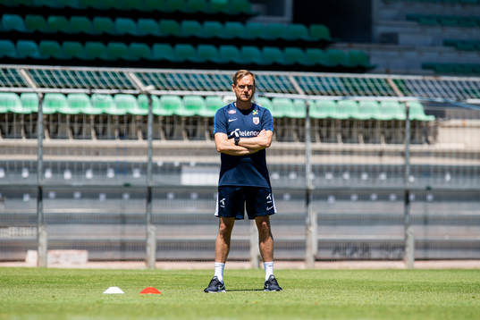 Martin Sjögren, head coach of Norway