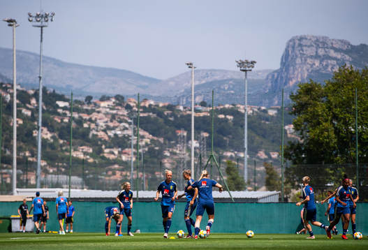 Bläddra bland fler bilder av Football, FIFA Women´s World Cup, Day 8, Sweden, Training Session