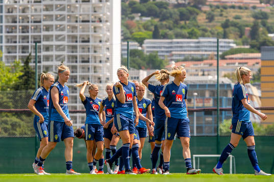 Nilla Fischer , Linda Sembrant , Amanda Ilestedt and Olivia