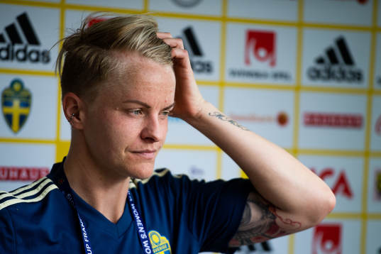 Nilla Fischer of Sweden