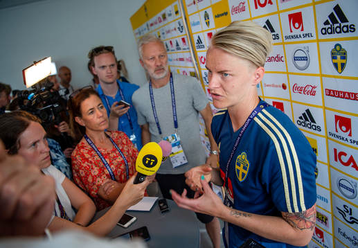 Nilla Fischer of Sweden