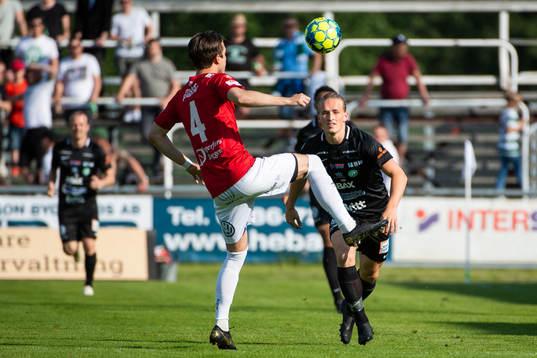 Degerfors Daniel Janevski och Västerås Douglas Karlberg