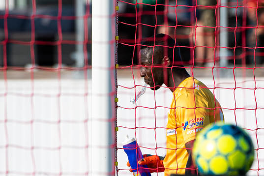 Degerfors målvakt Ismael Diawara