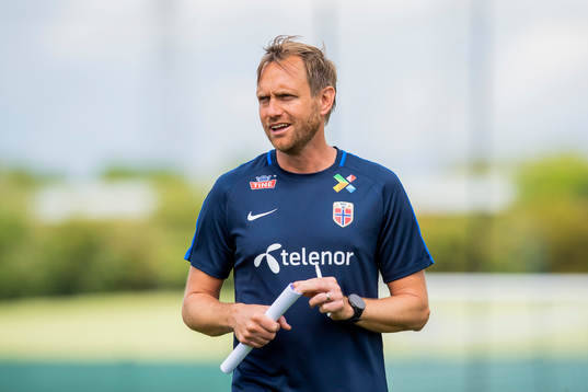 Martin Sjögren, head coach of Norway