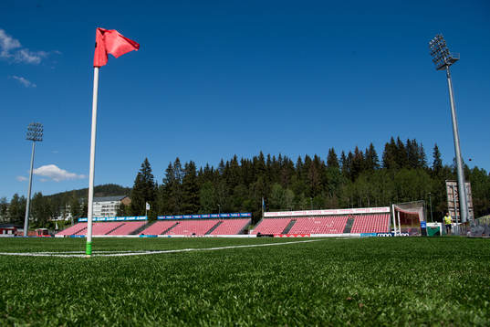 General interior view of Gjemselund stadion