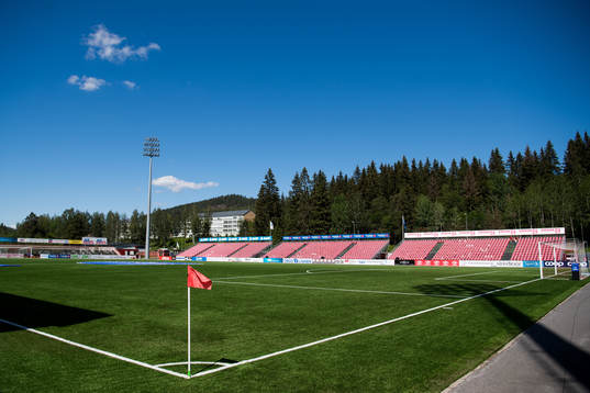 General interior view of Gjemselund stadion