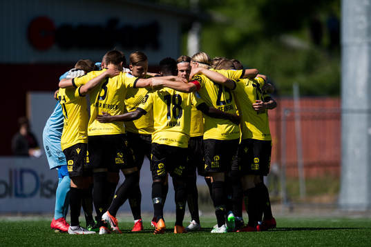 during the OBOS-ligaen match between Kongsvinger and Start