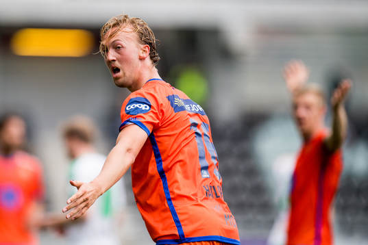 Jørgen Hatlehol of Aalesund reacts