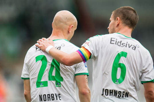 Hans Norbye and Lars-Gunnar Johnsen of HamKam
