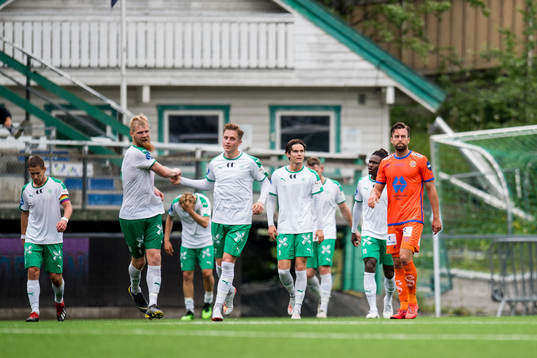 Kaj Ramsteijn of Aalesund looks dejected