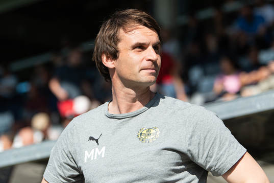 Mjällbys tränare Milos Milojevic