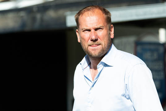 Halmstads tränare Magnus Haglund