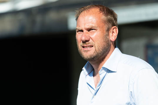 Halmstads tränare Magnus Haglund