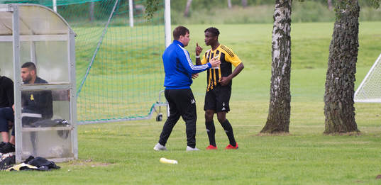 i matchen i juniorallsvenskan division 1 mellan IFK