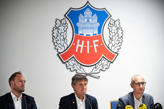 Spelande sportchef Andreas Granqvist, ordförande Krister